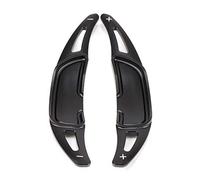 ontto Aluminium Alloy Car Steering Wheel Shift Paddles Shifter Extension fit for Mer-cedes AMG GLC63 GLC43 A45 CLA 45 C63 C43 E63 E43 GLA45 GLS63 G63 CLS63 CLS53 Paddle Shifter 2PCS Black