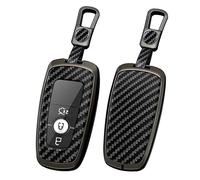 ontto Car Key Case Fit for Ford F-Series Edge Explorer Fusion EcoSport Ranger Escape Raptor Maverick Expedition,Key Fob Holder Fit for Lincoln Nautilus Corsair Aviator Navigator 2020-up,Black