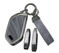 ontto Car Key Case Fits Kia Telluride EV9 Sorento EV3 Morning K3 K8 Picanto Rio Seltos 2023-2025 Key Case Brushed Key Cover Protective Key Fob 4/5/6/7/8/9 Buttons