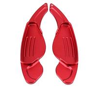 ontto DSG Steering Wheel Shift Extension for L-and R-range R-over Discovery Sport Velar Evoque J-aguar XE XF F-Pace Shift Paddles Aluminium Gear Paddle Extension Car Decoration Sticker Red