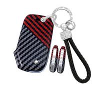 ontto Flip Car Key Cover fit for Kia Seltos Sportage 2021 2022 Cerato K3 GT Carnival K5 Niro Soul Forte 2019 2020 2021 3/4 buttons Key case Shell keychain Key Holder keyring Accessories Black-Red B