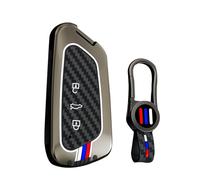 ontto luminous key card cover fit for VW Golf GTI MK8 ID.3 ID.4 Atlas Seat Tarraco Ateca Cupra Formentor Born key holder Metal Smart Shell case keyring keychain auto styling Accessories Black 1