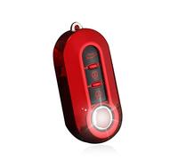 ontto TPU Car key fob cover Fit for Fiat 500 500C 500L 500X Ducato Punto Bravo Panda Lancia Grande Stilo Linea Flip Key case bag Shell keyring Key Holder keychain decoration Accessories Red C