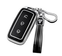 ontto TPU Car key fob cover fit for Geely EX5 Galaxy L6 L7 E8 E5 Proton e.MAS 7 2026 2025 2024 key holder Smart case Shell keyring keychain auto styling protection accessories Silver Black 1