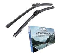 ontto Windshield Wiper Blade fit for BMW M6 F06 F12 F13 2012-2018 Length 26/18 inch Set of Front Wiper Blades Replacement Right hand drive All-Weather