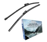 ontto Windshield Wiper Blade fit for VW Crafter 2016-up Length 28/26 inch Set of Front Wiper Blades Replacement Right hand drive All-Weather Performance Easy Installation