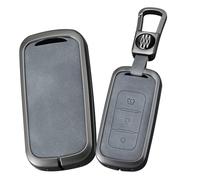 ontto Zinc Alloy Car Key Case Cover fit for DFSK Glory 580 580 Pro Dongfeng 580 560 keyless entry smart key holder case shell keychain keyring car styling Accessories 3 buttons Find car A1