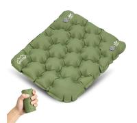 ONTYZZ Inflatable Travel Seat Cushion for Sport Airplane Concerts Beach Lawn Floor Office Portable Lightweight Stadium Cushion Waterproof Air Sit Mat Pad