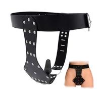 OnundOn Leather Chastity Belt for Women