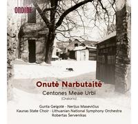Onute Narbutaite Onute Narbutaite: Centones Meae Urbi (CD) Album (US IMPORT)