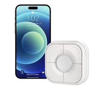 Onvis Smart Button Thread, Wireless 5-Keys Scene Remote Controller, Mini Dimmer Light Switch for Smart Home Devices, Smart Home Automation Scenario Switch, Works with Apple HomeKit