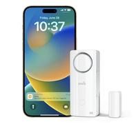 Onvis Thread Door Sensor Alarm Chime with Thermometer & Hygrometer | Smart Entry Contact Sensor, Wireless Burglar Alert for Home Security System, Adjustable Volume, Works With Apple HomeKit