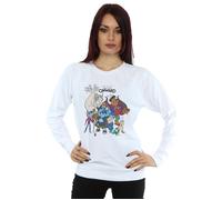 Onward Character Collage Sweatshirt Disney White M