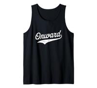 Onward - Retro Collegiate Nostalgic Sports University Style Tank Top