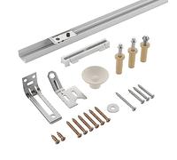 Onward Richelieu 14012WBC Bi-Fold Door Hardware Kit 24 in (610 mm), Track White Zinc Beige Finish