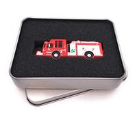 Onwomania Fire department car fire truck USB stick in alu gift box 16 GB USB 2.0