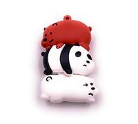 Onwomania Guinea Pig Caviidae Rodent White USB Stick USB Flash Drive Memory Stick 64GB USB 3.0