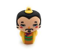 Onwomania Man Fighter Warrior Sport Yellow Funny USB Stick 128GB USB 3.0 Memory Stick Disk