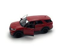 Onwomania model car compatible with Explorer SUV 1:34-39 Red Car Miniature Vehicle