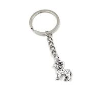 Onwomania Onlineworld2013 Key Chain Goat Sheep Goat Silver Metal Pendant Charm