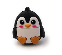 Onwomania Penguin flat round cute funny USB stick 8 GB USB 3.0 memory stick data carrier