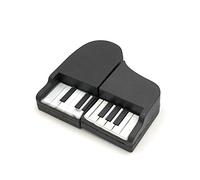 Onwomania Piano grand piano musical instrument black funny USB stick 16 GB USB 3.0 memory stick data carrier