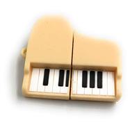 Onwomania Piano grand piano musical instrument white funny USB stick 16 GB USB 3.0 memory stick data carrier