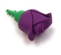 Onwomania Rose in Purple Flower of Love Funny USB Stick 16 GB USB 2.0 memory stick data carrier