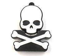 Onwomania Skull Gift Warning Sign Skull Funny USB Stick 128GB USB 3.0 Memory Stick Disk