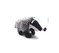 Onwomania Soft toy cuddly toy animal badger gray predator marten 24 cm