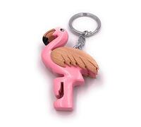 Onwomania Wooden keychain flamingo pink pink flamingo bird animal vertebrate pendant charm
