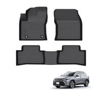 ONWZCJDI TPE Car Floor Mats Compatible with Toyota Corolla Cross Hybrid 2023-2025,Durable Easy Clean Carpet Waterproof Universal Eco-Friendly Custom Fit Anti-Slip,LHD