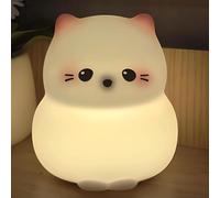 ONXE Night Light for Kids,Cute Baby Night Light,LED Silicone Bedside Lamp with 30 Minutes Timer and Touch-Sensitive,3 Level Dimmable，Toddler Feeding Bedroom Decor Lamp Birthday Gifts for Baby