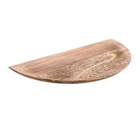 Onxyrbyte Solid Wood Half Moons Wall Shelf,Half Round Floating Shelves,semi-circular Wall-mounted Shelves,Hanging Rustic Display Shelf,Sturdy Structure,Space Saving,for Plant Pot Photo Frame