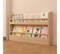 Onxyrbyte Wooden Behind Door Bookshelf,Behind The Door Open Storage Rack Shelf,Tall Narrow Book Shelf Behind Door,Thin Space Savers Standing Shelf,for Bedroom,Living Room And Nursery