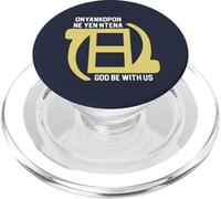 Onyakopon ne yen ntena God Be With Us Gyaman Adinkra PopSockets PopGrip for MagSafe