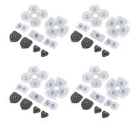 Onyehn 4 Set Silicone Conductive Rubber Pad Keypads for PS4 Buttons Part
