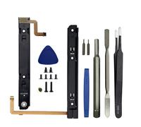 Onyehn Original Repair Part Replacement Right and Left Slide Rail with Flex Cable Fix Part for Nintendo Switch OLED Console NS Rebuild Track