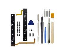 Onyehn Original Repart Part Replacement Right and Left Slide Rail with Flex Cable Fix Part for Nintendo Switch Console NS Rebuild Track