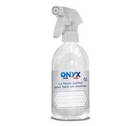 Onyx - 500ml Refillable Empty Spray Bottle with Writable Label and Dosing Indicator - Multi-purpose Spray for Household Products, Gardening and Maintenance - Made in France