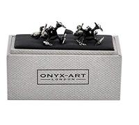 Onyx - Art Cufflinks - Drones