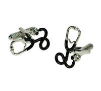 Onyx-Art Stethoscope / doctors cufflinks cuff links