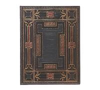 Paperblanks Hardback Journal Onyx (Asterales) Ultra - Lined, Elastic Band Closure
