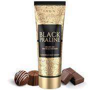 Onyx Black Praline Bronzing Cream - Deep Dark Bronzing for a Long-Lasting Even Tan with Streak-Free Finish, Indoor Sunbed Use | 200 ml