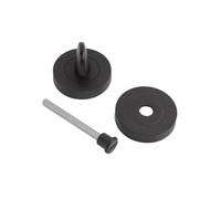 ONYX DESIGN Keyhole Bathroom Turn Escutcheon on Matt Black Keyhole Cover on Matt Black for Internal Doors for Security and Protection from Key Damage