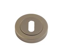 ONYX DESIGN Keyhole Escutcheon on Gunmetal Keyhole Cover on Gunmetal for Internal Doors for Security and Protection from Key Damage
