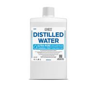 ONYX Distilled Water 250ml - 100% Ultra Pure Water - For Labs, Irons, Humidifiers, Cleaning, Engines and more - Distilled in UK (0.25l)