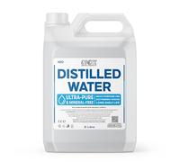 ONYX Distilled Water 5L - 100% Ultra Pure Water - For Labs, Irons, Humidifiers, Cleaning, Engines and more - Distilled in UK 5 Litre (5000ml)