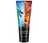 Onyx Ice & Fire Tingle Sunbed Cream with Bronzer - Hot & Cold Tingle Sensation for Fast Dark Results, Advanced Tanning Formula for Sunbeds | 251 ml