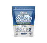 Onyx Marine Collagen Powder 10000mg - Hydrolyzed Type I & III Collagen Peptides - Unflavored, High Absorption Supplement for Hair, Skin, Nails & Joints - Non-GMO, Keto & Paleo Friendly